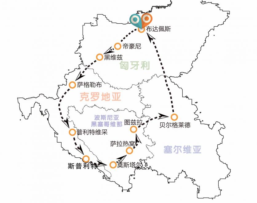 中东欧自由行攻略 中东欧旅游推荐线路图