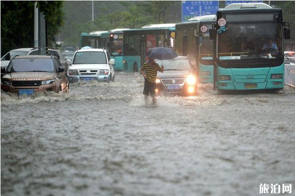 2020年七月全国哪些地方暴雨