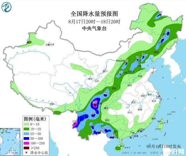 台风海高斯最新消息2020和生成 全国暴雨最新消息