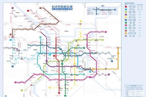 长沙地铁9号线线路图最新消息