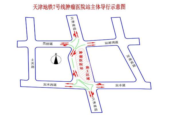 天津卫津南路断交路段 时间及公交线路调整详情