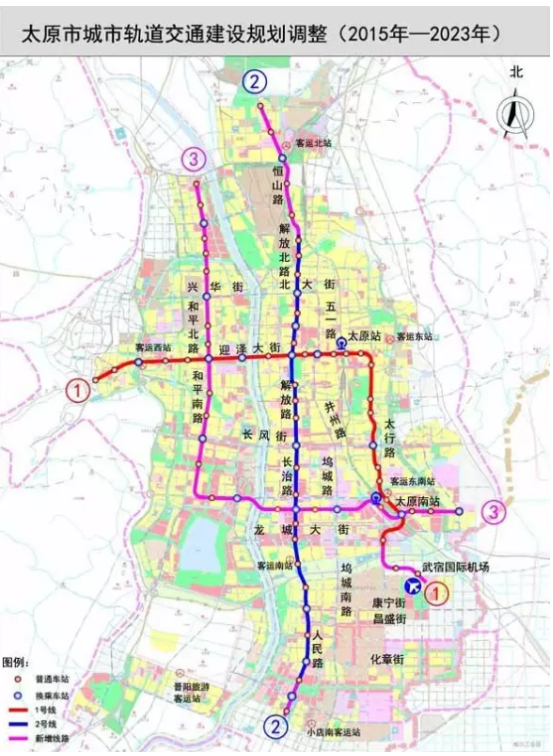 太原2号线地铁线路图票价及购票指南