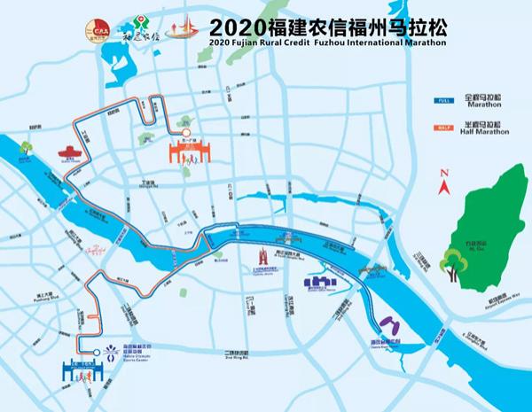 福州马拉松2020路线时间及交通管制