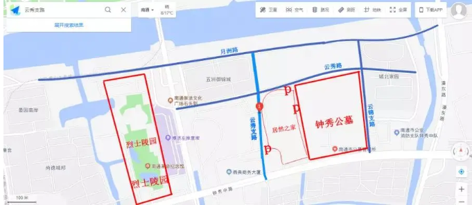 2021南通清明节交通管控及祭扫专线路线-停车指南