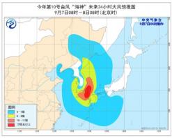 台风海神预计8日凌晨移入吉林，将迎来特大暴雨