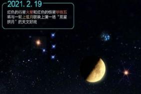 正月初八将现双星拱月，年天文奇观时间表