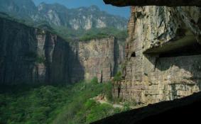 郭亮村风景图片，郭亮村美景图片